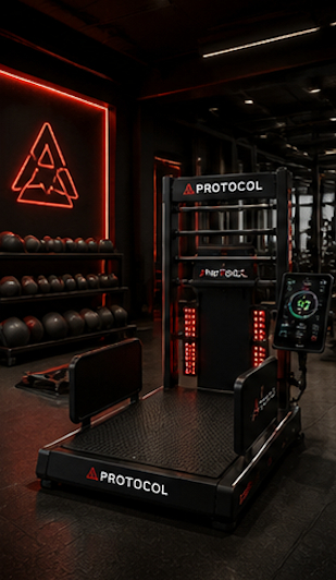 Protocol Recovery Platform installed in a boutique gym studio